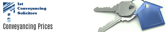 Conveyancing Prices