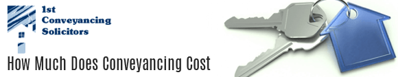 How Much Does Conveyancing Cost