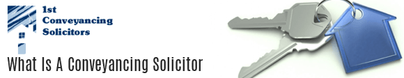 What is a Conveyancing Solicitor